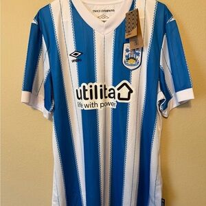 Huddersfield Town Umbro Home Jersey XL NWT Utilita Sponsor Soccer Football Shirt